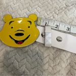 Winnie the Pooh Belt Buckle White Pyramid Stud Belt Sz M CuteGoth Disney Kidcore Photo 11
