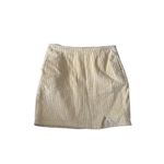 BP  Beige Corduroy Slit Mini Skirt Size Medium Photo 8