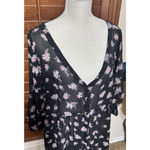 Torrid Black Floral Sheer Dress Dark Romantic Swim coverup 2X whimsigoth fairy Photo 1