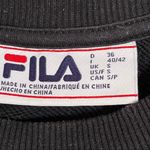 FILA  Women’s Black Sweatshirt With Logo on Front Photo 9