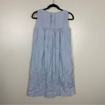 Jigsaw Kew 100% linen dress baby powder blue coastal grandma beach vacation sz 6 Photo 5