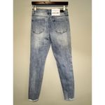 Black Label  Blue Denim Jeans Women's Mid Rise Distressed Size 5/26 NWT! Photo 4