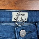 Acne Studios  Skin 5 Emerald Medium Wash Skinny Jeans Size 28/34 Photo 2