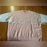 Vince Camuto  Baby Pink with Grey Sleeves Pullover Sweater, Size 3X, NWOT Photo 1