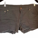 Refuge  Cut-Off Denim Shorts Gray‎ Photo 0