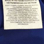 Nike Pro Blue Capri Leggings Women’s M Stretch Workout Running Gym Photo 7