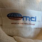 Boho Macrame Tote Bag – Wood Handles Beaded Cream Handmade Philippines Brown Photo 5