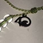 4Ocean Brand Clear and Green Beaded Boho Adjustable Bracelet Photo 2