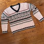 Vintage 90s Wool Blend Fisherman V Photo 1