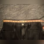 ZARA NWOT  ZW MID RISE SLIM CARGO JEANS, Size 6 Photo 3