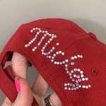 Disney Mickey Mouse Embroidered Red Base Ball Hat Photo 2