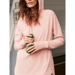 Sweaty Betty  Escape‎ Luxe Fleece Hoodie Size Small Blush Pink Pockets Athleisure Photo 2