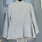 Banana Republic  light gray office wear blazer in size 0 Photo 2