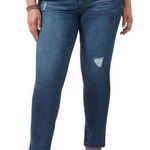 Democracy "Absolution Distressed Blue Girlfriend Jeans Plus Size 24W Comfortable Photo 0