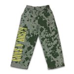 guns n' roses NWT M Sweatpants Green Tie Dye Print New Elastic Waist Rock Band Y2K Photo 2