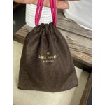 Kate Spade  New York LOT 2 Bracelets Enamel PINK & WHITE Spade Cutout+ KS Dustbag Photo 6