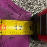 Carolyn Strauss purple floral sleeveless business casual tank top L Size L Photo 5