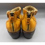 Jbu  Nelly‎ Wedge Sandals Womens Perforated Leather Ankle Boots 8.5 Photo 2