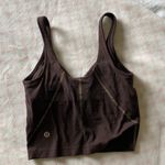 Lululemon Brown Align Tank Gold Detail Photo 1