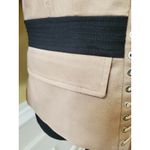 Etcetera  Women Blazer Size 4 Cotton Light Brown Photo 3