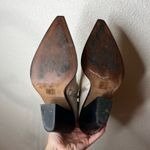 Topshop  Hadria Leather Cream Western Ankle Boots Pointed Toe Buckle Straps 39 Photo 6