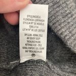 Theory Poncho Womens Petite Small Grey Wool Knit Florencia Lorywash Quiet Luxury Photo 6