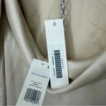 Jonathan Simkhai Caitlyn Champagne Satin Gown Open Back Dress NWT Women’s 4 Gold Photo 2