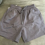 Urban Outfitters Gray Athletic Shorts Lightweight Elastic Waist Photo 0
