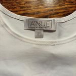 A'nue Thin Strap Tank Stretchy White Women's Size Petite Small Made in USA NWT Photo 2