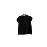 Kate Spade NWT Sequin Fringe Sleeve Blouse Womens Size 2 Photo 3