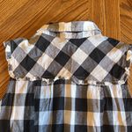 Fun & Flirt Black and White Long Top Photo 4