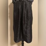 R & M Richards EUC R&M Richard’s Black and White Ruffle Top Dress size 12 Photo 2