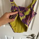 ZARA Lilac Zacquard Top Women’s Size Medium Photo 5