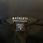 Athleta  Brooklyn Mid Rise Ankle Pants Black Size 8 Athleisure Workwear‎ Athletic Photo 2