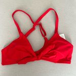 Cupshe  Tie Front Crossback Bikini Top, Size M New without Tag Photo 0