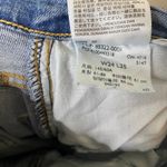 Levi's  Mile High Cropped Wide Leg High Rise Denim Jeans Button Fly Size 24 Photo 9