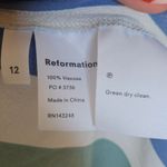 Reformation Lindsay Mini Dress In Starburst Size US 12 Photo 7