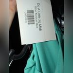 Reborn J  Aqua Long Sleeve Midi Dress Size Medium Colored Mint Photo 3