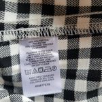 Ann Taylor  The Flare Pant Ginghanm Monochrome Checkered Trousers Size 8 Photo 9