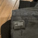 Lafayette 148 black Classic Sleeveless sheath v neck wool cashmere mini dress 6 Photo 8