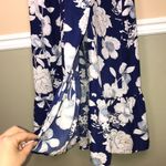 Bloomchic NWT  Women’s Floral Print Faux Wrap Flutter Sleeve Leg Slit Maxi Dress Photo 5