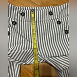 Est. 1946 Women SM. CATO ‘’, Black and White Striped pull on Pants. Straight leg Photo 7