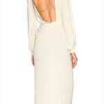 Michael Costello  x REVOLVE Bowery Maxi Dress in Cream Small Photo 0