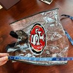 NFL SF 49ers Clear Tote Stadium Bag Security Approved Photo 5