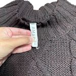 Anthropologie Amandi Chocolate Brown Long Sleeve Sweater Dress Womens US S Photo 4