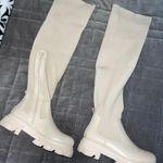 Simmi London Brand New Beige Over The Knee Boots Photo 1