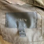 J.Crew Downtown Field Utility Jacket XS Cotton Olive Green Fall Coat Button Up Photo 5