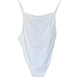 ANDIE  Swim - NWT The Paloma Ribbed One Piece White Bathing Suit Sz M Photo 2
