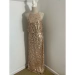 Donna Morgan  Tiffany Sequined Dress (COLOR - Rose Quartz - SIZE 10)‎ Photo 5