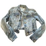 American Eagle  women's size medium denim jacket Photo 0